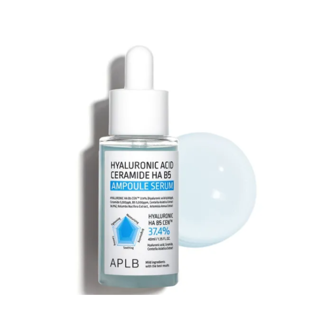 Sérum Concentrado con Ácido Hialurónico, Ceramidas y Vitamina B5